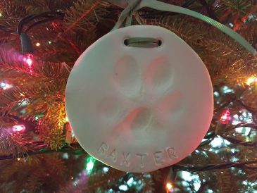 Comment faire une décoration de Noël avec des empreintes de pattes ? - img